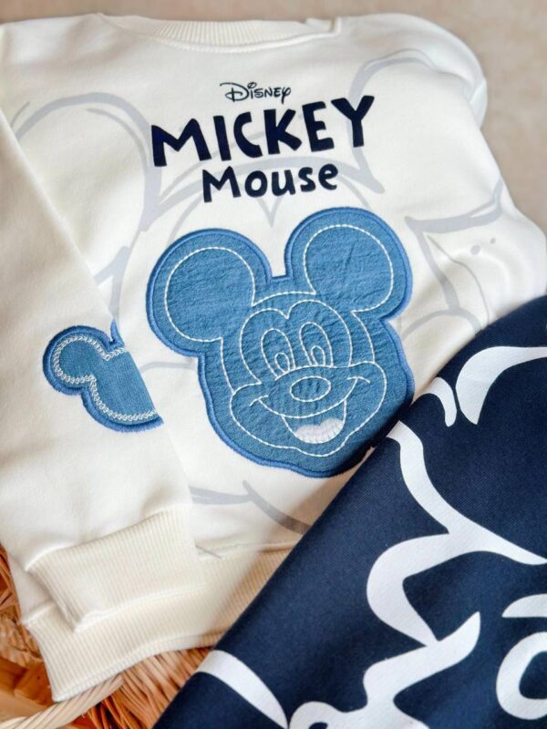 Nakış Detaylı Mickey Mouse Takım