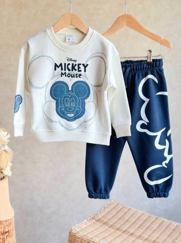 Nakış Detaylı Mickey Mouse Takım - Görsel 3