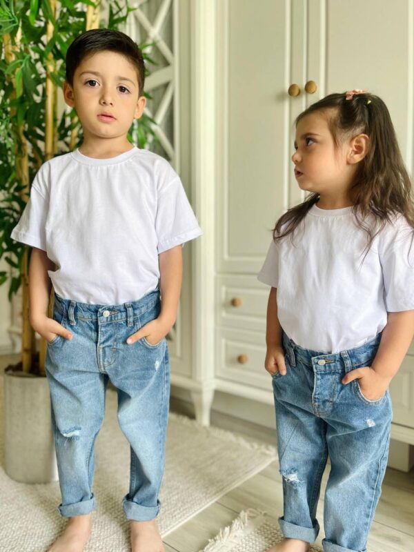 Unisex Kot Pantolon - Görsel 3