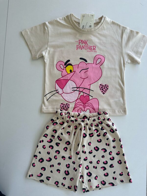 Pink Panter Şortlu Takım