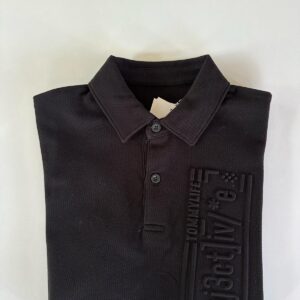 Polo Yaka Siyah Tshirt